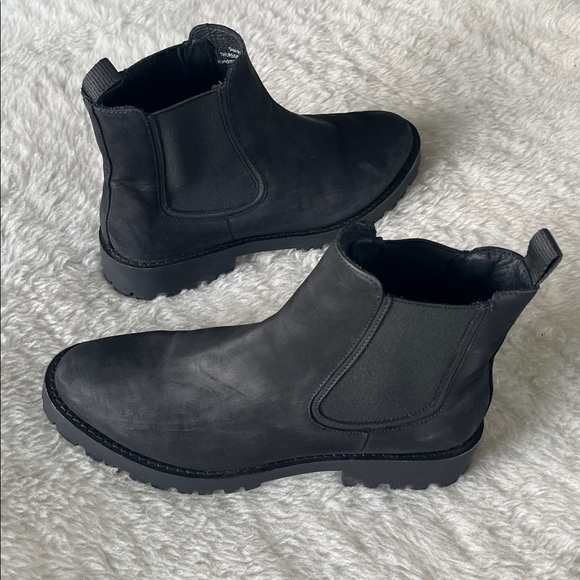 Thursday Boot Co Black Matte Leather Chelsea Boots size 9.5 - Picture 6 of 10
